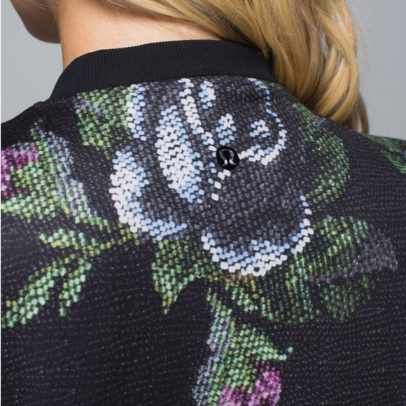 Lululemon | Party Bomb Jacket | Garden Party Smooth Silver Multi | Sz 6/8 | EUC - Picture 5 of 13